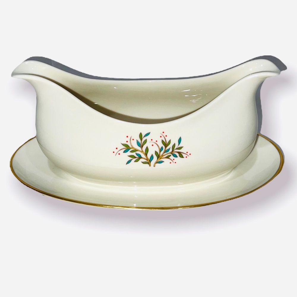 vintage MCM Fremont by FRANCISCAN China gravy boat